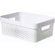 CURVER INFINITY 11L Úložný box 36 x 27 x 14 cm, recyklovaný plast, bílý 04750-040