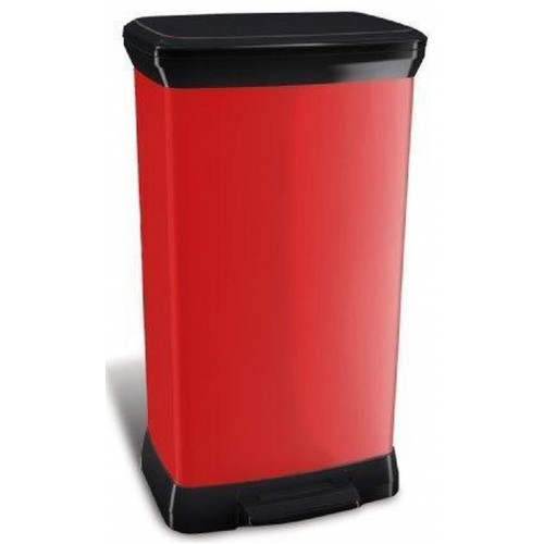 CURVER DECO BIN 50L Odpadkový koš 39 x 29 x 73 cm červený 02162-931 CURVER DECO BIN 50L Odpadkový koš 39 x 29 x 73 cm červený 02162-931