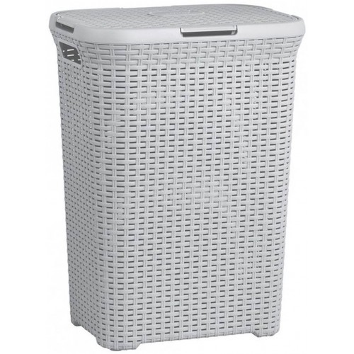 CURVER STYLE 60L Koš na špinavé prádlo 44,8 x 61,5 x 34,1 cm, světle šedý 00707-099 CURVER STYLE 60L Koš na špinavé prádlo 44,8 x 61,5 x 34,1 cm, světle šedý 00707-099