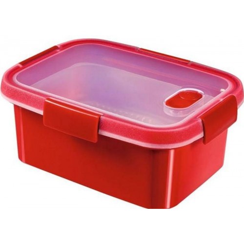 CURVER MICRO-WAVE 1,2L dóza 20x15x9cm červená 00939-472 CURVER MICRO-WAVE 1,2L dóza 20x15x9cm červená 00939-472
