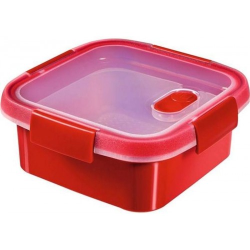 CURVER MICRO-WAVE 0,9L dóza 16x16x7cm červená 00940-472 CURVER MICRO-WAVE 0,9L dóza 16x16x7cm červená 00940-472