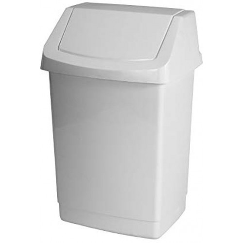 CURVER CLICK IT 9L Odpadkový koš 22,9 x 18,9 x 38,1 cm bílý 04042-026 CURVER CLICK IT 9L Odpadkový koš 22,9 x 18,9 x 38,1 cm bílý 04042-026