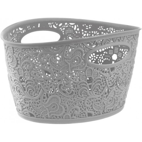 CURVER VICTORIA MINI košík 22 x 12 x 17 cm šedý 02204-099 CURVER VICTORIA MINI košík 22 x 12 x 17 cm šedý 02204-099