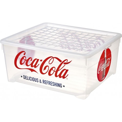 CURVER COCA-COLA úložný box 18,5 L transparentní 03002-C57 CURVER COCA-COLA úložný box 18,5 L transparentní 03002-C57