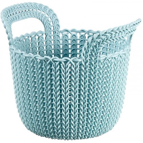 CURVER KNIT XS 3L kulatý košík 23x19x19 cm sv.modrá 03671-X60