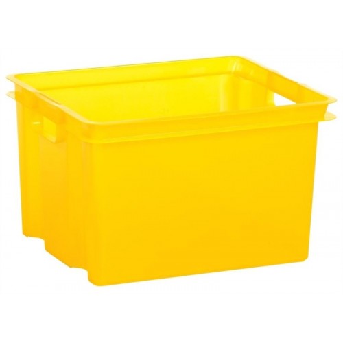 CURVER úložný box Crownest 30 l žlutý transparentní CURVER úložný box Crownest 30 l žlutý transparentní