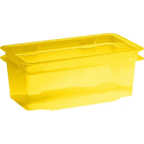 CURVER úložný box Crownest 7 l žlutý transparentní