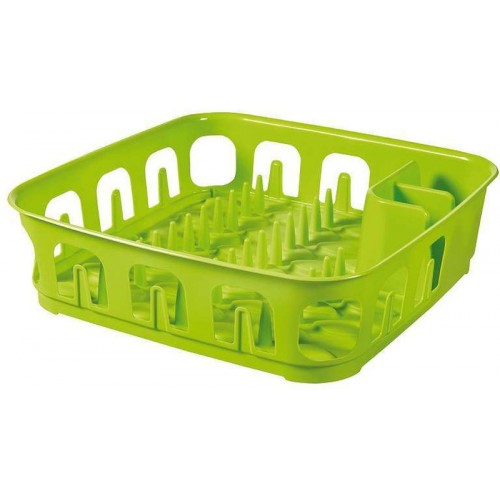 CURVER ESSENTIALS odkapávač na nádobí 10,9 x 39,1 x 39,1 cm zelený 00742-598 CURVER ESSENTIALS odkapávač na nádobí 10,9 x 39,1 x 39,1 cm zelený 00742-598
