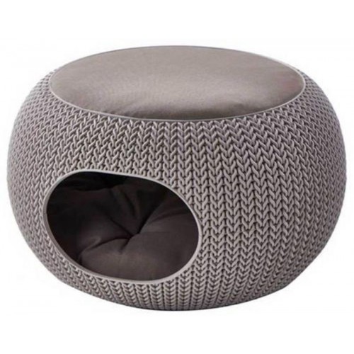 CURVER KNIT Pelíšek pro zvířata 57 x 56,7 x 32,9 cm pískový 17202130 CURVER KNIT Pelíšek pro zvířata 57 x 56,7 x 32,9 cm pískový 17202130