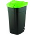 KETER 110L Popelnice 88 x 52 x 58 cm, černá/zelená 17183336