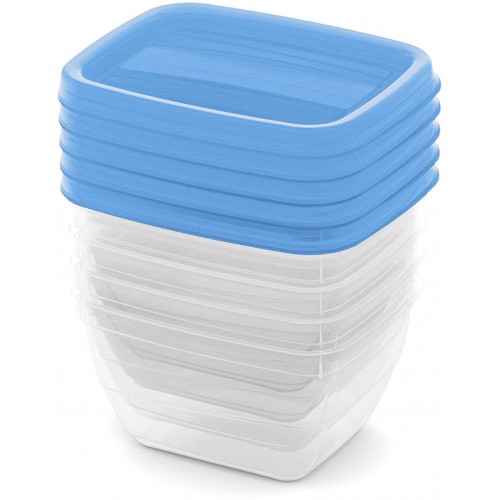 CURVER VEDO 5x0,25L Set dóz 11 x 9 x 6 cm, modrá 03844-051