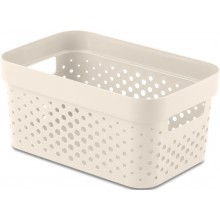 CURVER INFINITY 4,5L Úložný box 26 x 18 x 12 cm, recyklovaný plast, krémový 04747-X64
