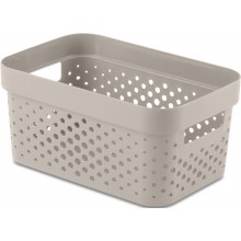 CURVER INFINITY 4,5L Úložný box 26 x 18 x 12 cm, recyklovaný plast, béžový 04747-X67