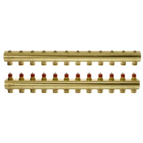 Danfoss FHF-12 souprava sběrač + rozdělovač se 12 vývody 3/4" AG 088U0512 Danfoss FHF-12 souprava sběrač + rozdělovač se 12 vývody 3/4" AG 088U0512