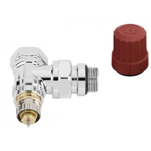 Danfoss RA-NCX15 ventil radiátorový rohový s přednastavením, chrom 1/2" 013G4247 Danfoss RA-NCX15 ventil radiátorový rohový s přednastavením, chrom 1/2" 013G4247
