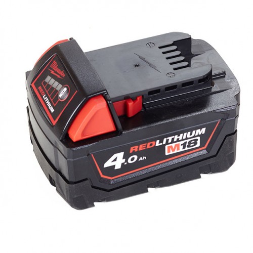 Milwaukee M18 B4 Redlithium Akumulátor Li-ion (18V/4,0 Ah) 4932430063 Milwaukee M18 B4 Redlithium Akumulátor Li-ion (18V/4,0 Ah) 4932430063