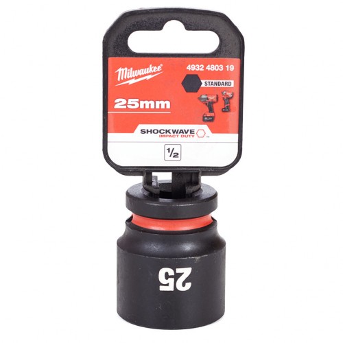 Milwaukee Průmyslová hlavice STD 25 mm (1/2") 4932480319 Milwaukee Průmyslová hlavice STD 25 mm (1/2") 4932480319