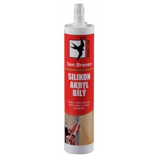 Den Braven Silikon akrylový tmel 280 ml 20202RL Den Braven Silikon akrylový tmel 280 ml 20202RL