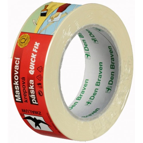 Den Braven - maskovací krepová páska 30mm x 50m B7021RLV Den Braven - maskovací krepová páska 30mm x 50m B7021RLV