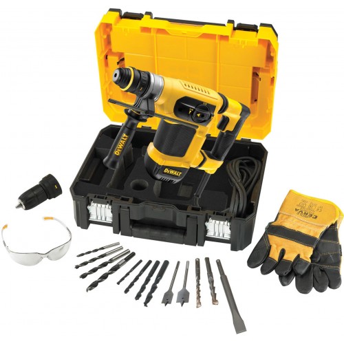 DeWALT Kombinované kladivo 1000W, s příslušenstvím D25414KT DeWALT Kombinované kladivo 1000W, s příslušenstvím D25414KT