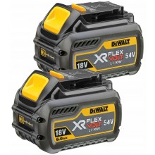 DeWALT DCB546T2 Sada akumulátoru FlexVolt (18/54V- 6,0/2,0Ah) Li-Ion