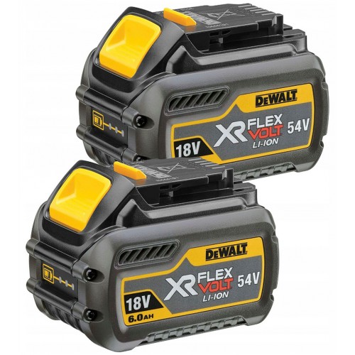 DeWALT DCB546T2 Sada akumulátoru FlexVolt (18/54V- 6,0/2,0Ah) Li-Ion