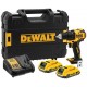 DeWALT DCD708D2T Aku kompaktní aku vrtačka / šroubovák 65Nm XR (18V/2x2,0Ah) kufr Tstak