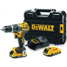 DeWALT DCD796D2 Aku vrtačka / šroubovák s příklepem 70Nm XR (18V/2x2,0Ah) kufr Tstak