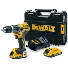 DeWALT DCD796D2 Aku vrtačka / šroubovák s příklepem 70Nm XR (18V/2x2,0Ah) kufr Tstak