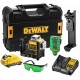 DeWALT DCE089D1G Aku samonivel. čárový lasér 3x360° zelený laser (10,8V/1x2,0Ah/60m)