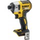 DeWALT DCF887N Aku bezuhlíkový rázový uťahovák 1/4"/ 205Nm XR (18V/bez aku a nabíječky)