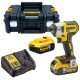 DeWALT DCF887P2 Aku rázový utahovák 1/4" (205Nm/18V/2x5,0Ah) kufr Tstak
