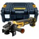 DeWALT DCG405NT Aku úhlová bruska 125mm XR (18V/bez aku) kufr Tstak