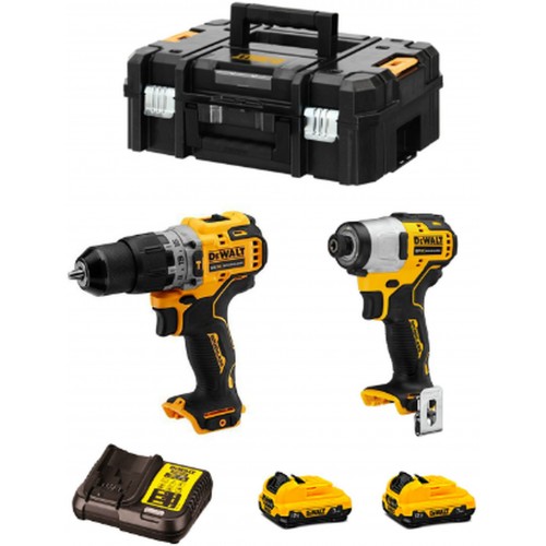 DeWALT DCK2111L2T Kombo sada (DCD706 + DCF801 + 2 x 3,0 Ah + DCB112 + TSTAK II) DeWALT DCK2111L2T Kombo sada (DCD706 + DCF801 + 2 x 3,0 Ah + DCB112 + TSTAK II)