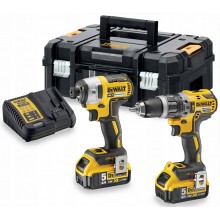 DeWALT DCK266P2T 18V XR kombo sada (DCD796,DCF887,2 x DCB184, DCB1104, TSTAK II)