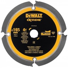 DeWALT DT1471 Řežný kotouč 165 x 20 mm pro cementovláknité desky 4 zuby