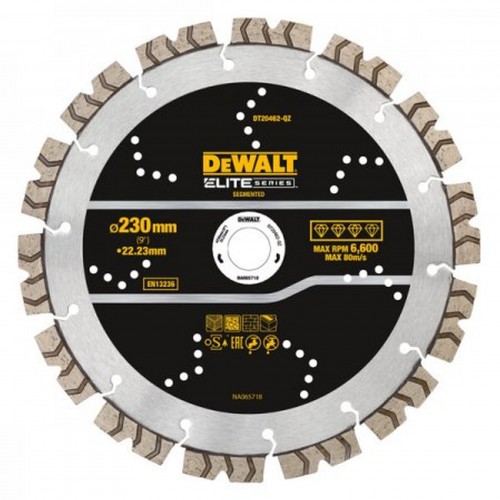 DeWALT DT20462 Segmentový diamantový kotouč 230×22,23mm pro řezání betonu DeWALT DT20462 Segmentový diamantový kotouč 230×22,23mm pro řezání betonu