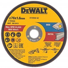 DeWALT DT20592 Řezný kotouč na kov 75x9,5 mm 3ks