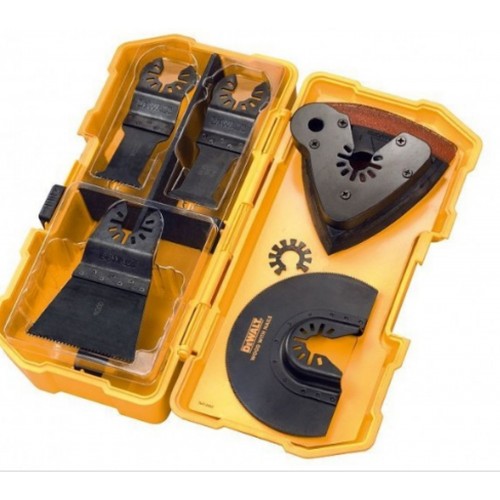 DeWALT DT20731 Sada příslušenství pro oscilační nářadí, 8 ks DeWALT DT20731 Sada příslušenství pro oscilační nářadí, 8 ks