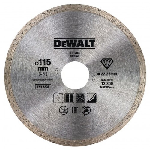 DeWALT DT3703 Diamantový kotouč Professional 115 x 22,2 mm DeWALT DT3703 Diamantový kotouč Professional 115 x 22,2 mm
