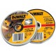 DeWALT DT43921 Sada řezných kotoučů na nerez, 115 x 1,2 mm, 10 ks