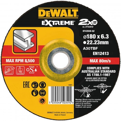 DeWALT DT43948 brusný kotouč na kov, 180mm DeWALT DT43948 brusný kotouč na kov, 180mm