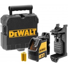 DeWALT DW088K křížový laser, samonivelační Rozšířený dosah s detektorem: 50 metrů