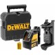 DeWALT DW088K křížový laser, samonivelační Rozšířený dosah s detektorem: 50 metrů