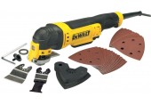 DeWALT DWE315 Multifunkční oscilační bruska s příslušenstvím,bez kufru