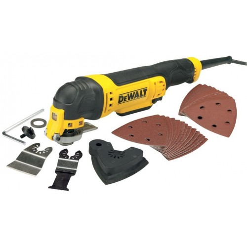 DeWALT DWE315 Multifunkční oscilační bruska s příslušenstvím,bez kufru DeWALT DWE315 Multifunkční oscilační bruska s příslušenstvím,bez kufru