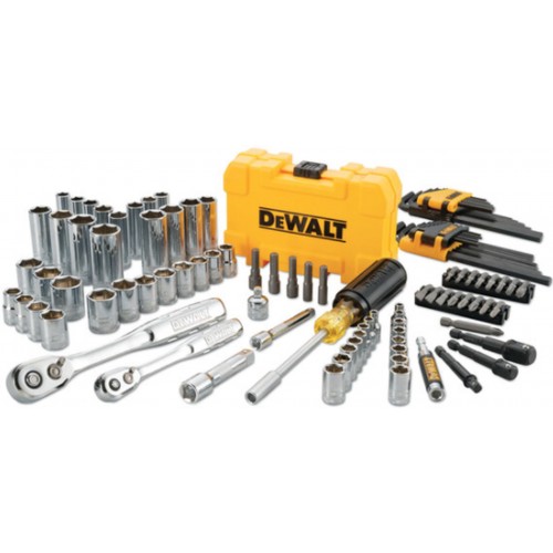 DeWALT DWMT73801-1 108dílná sada s ráčnou 1/4 a 3/8