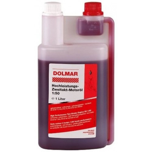 DOLMAR 980008112 olej 2-takt 1:50 1l, dávkovací láhev