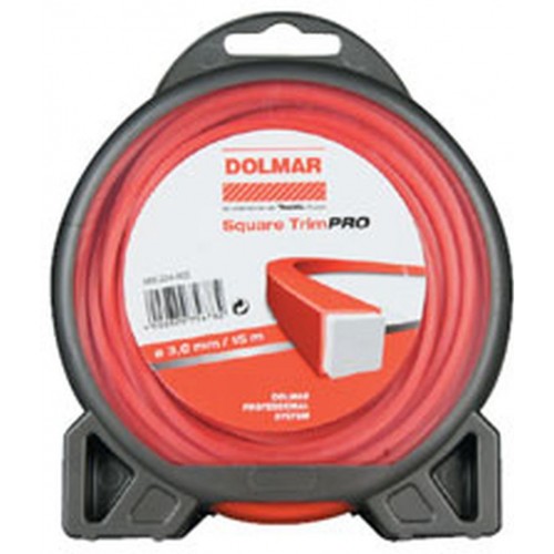 DOLMAR struna square trim Pro hranatá 3,0mm/15m 369224802 DOLMAR struna square trim Pro hranatá 3,0mm/15m 369224802