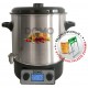 DOMO DO42326PC Zavařovací hrnec nerez s LCD, nerez kohout (2000W / 27L)